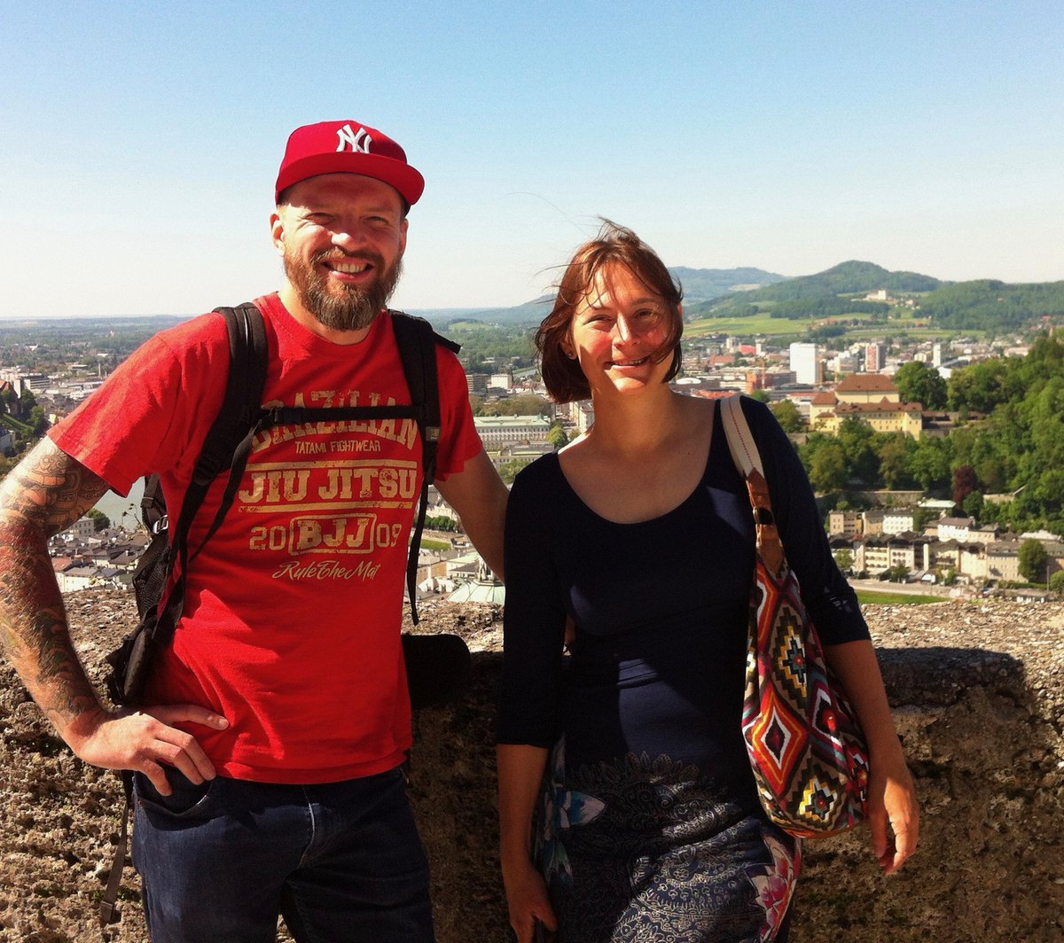 MD_Briggs's tweet photo. For #ThrowbackThursday it was a @rubicon_network meeting in #Salzburg with @MichalDudekPhD and @KasiaPirog1.

And we discovered the "PhD viva chair"............ https://t.co/xT2hcx8vSd