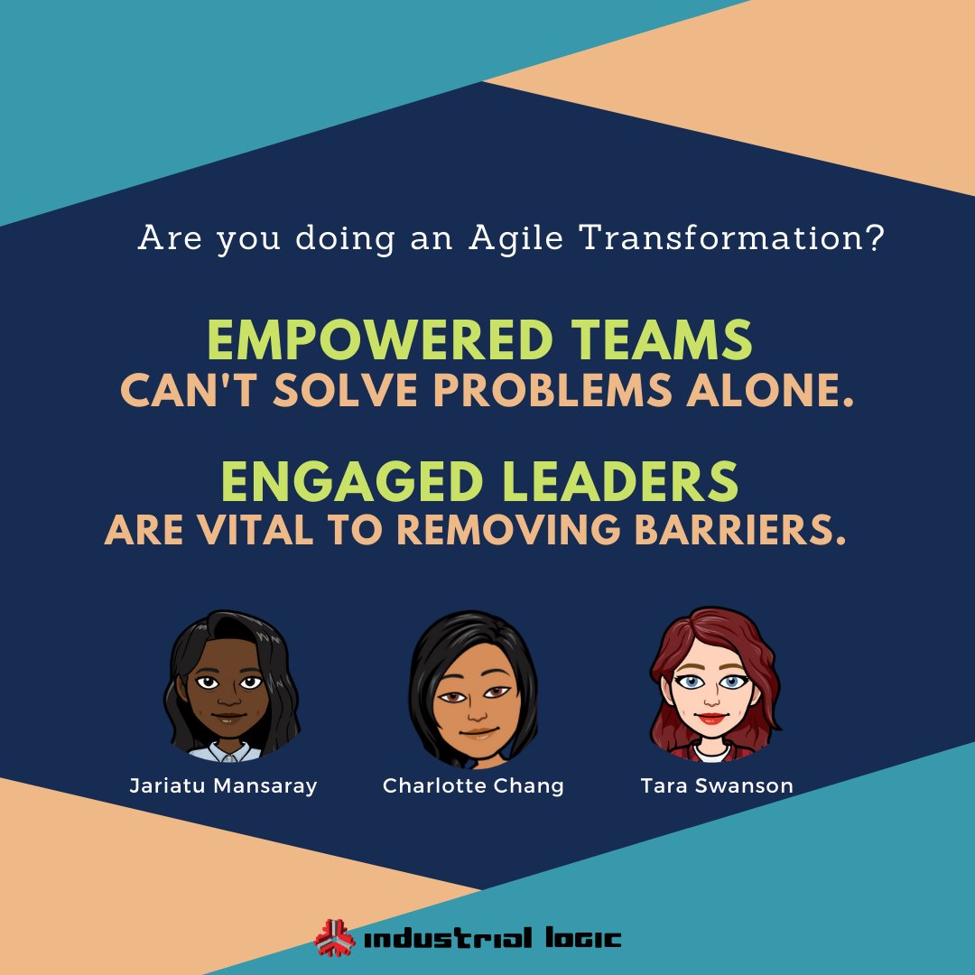 Agile Transformations. Digital Transformations. Product Transformations. Whatever your transformation, teams and leaders must work together to accelerate outcomes.
#productteams #organizationalagility #servantleadership #leadbyexample #organizationaldesign #agiletransformation