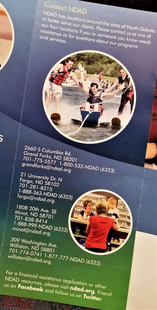NDAD4YOU's tweet photo. #NorthDakota charitable nonprofit #NDAD helps people with #disabilities and #healthissues through a variety of programs and services. Learn how NDAD may be able to help you or someone you know: https://t.co/sUN8ebVlYc, (800) 532-NDAD, or https://t.co/vTYzvtSGrz for more info. https://t.co/3cJNo9p91Q