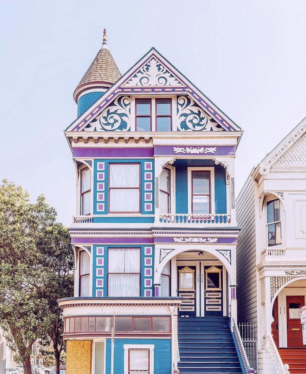 In love with these shots of homes in San Francisco.