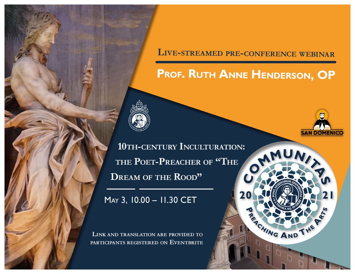 _Angelicum's tweet photo. Prof Ruth A. Henderson invitation to her webinar and to COMMUNITAS 2021
Watch; https://t.co/FkyU8iyik6

#communitas2021 #preachingandthearts https://t.co/0QKNVaQTNL