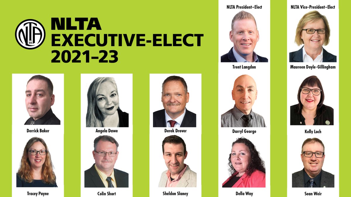 The NLTA Executive for 2021-23 has been elected at #nltabgm21 #navigatingthenewnormal