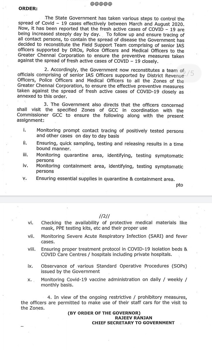 Shilpa Nair on Twitter "Field support teams for Chennai corporation