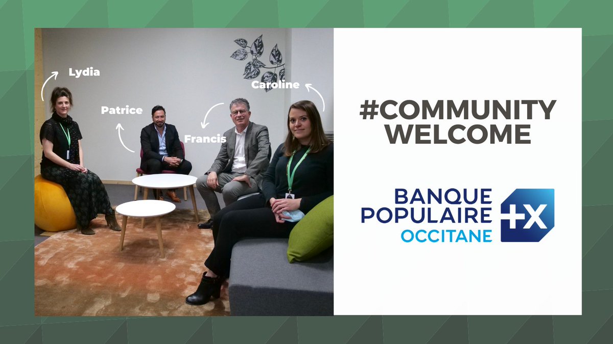 #COMMUNITYWELCOME👫 Nous sommes très heureux de vous annoncer l'arrivée de la <a href="/BanquePopulaire/">Banque Populaire</a> Occitane en qualité de partenaire 🤝  au sein de notre campus de @LaCite_eu 🌴 Vous souhaitez rejoindre notre communauté ?  💌 Contactez <a href="/EunateMayor/">Eunate Mayor</a> ou rdv sur athome-startup.fr/contact