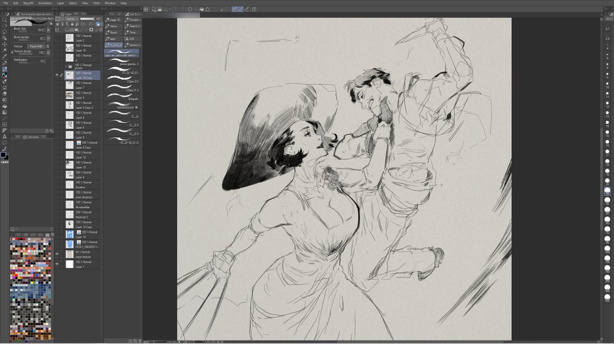 "There you are" 
#wip #CLIPSTUDIOPAINT #ResidentEvilVillage #RE8  #REShowcase 
