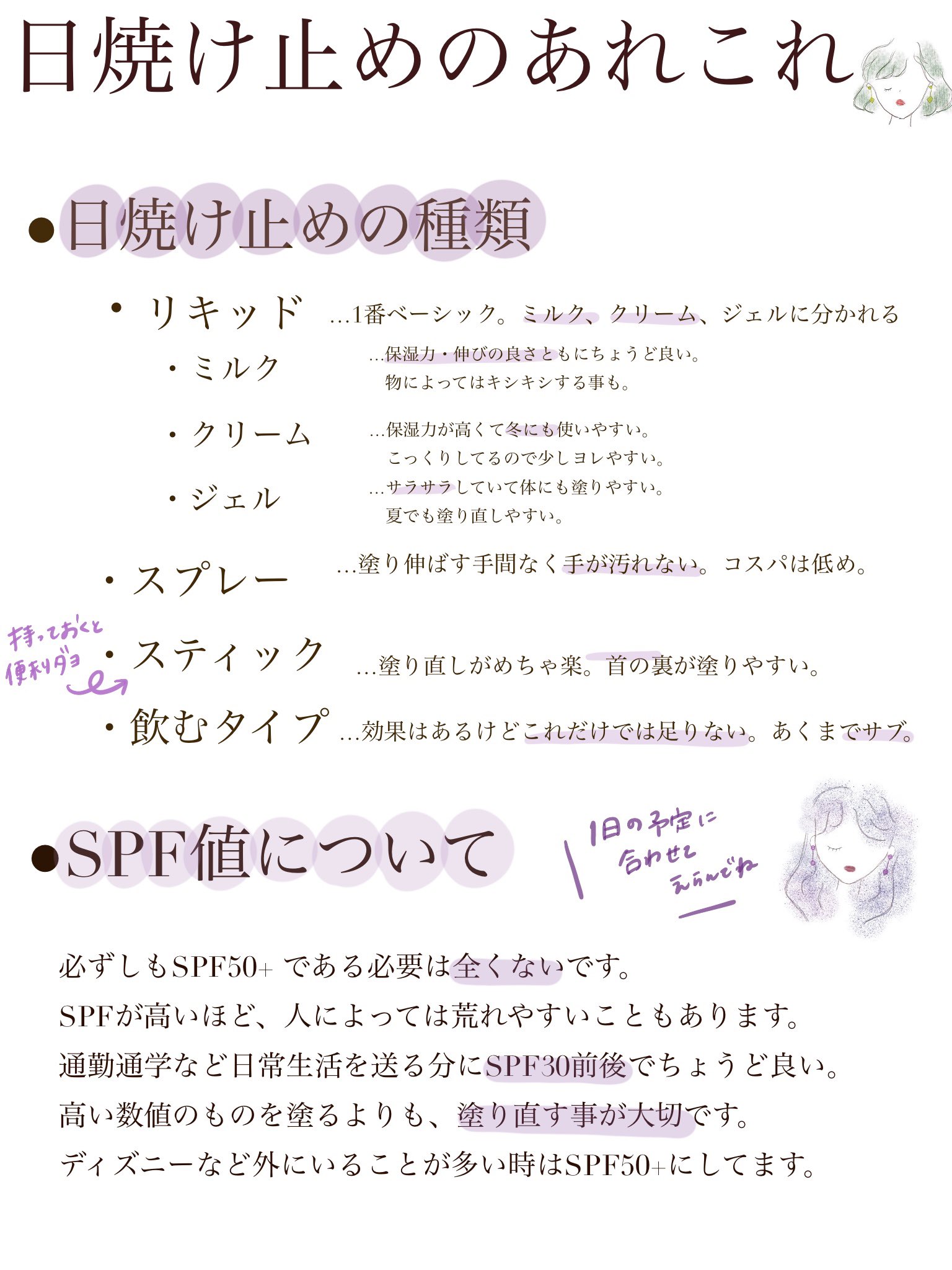 丸の内olの憂鬱 日焼け止めのあれこれ 全部まとめてみた T Co Bauguplvu0 Twitter