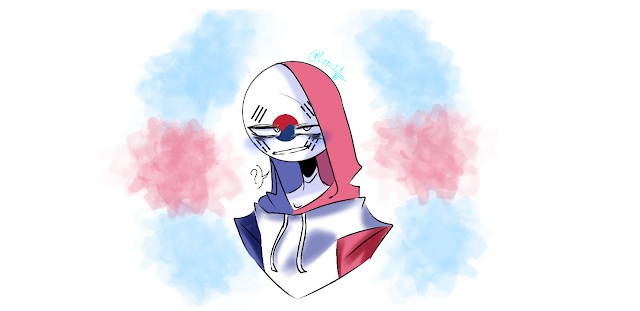 stickmanoc's tweet photo. I draw South Korea https://t.co/hM4ncLATLE