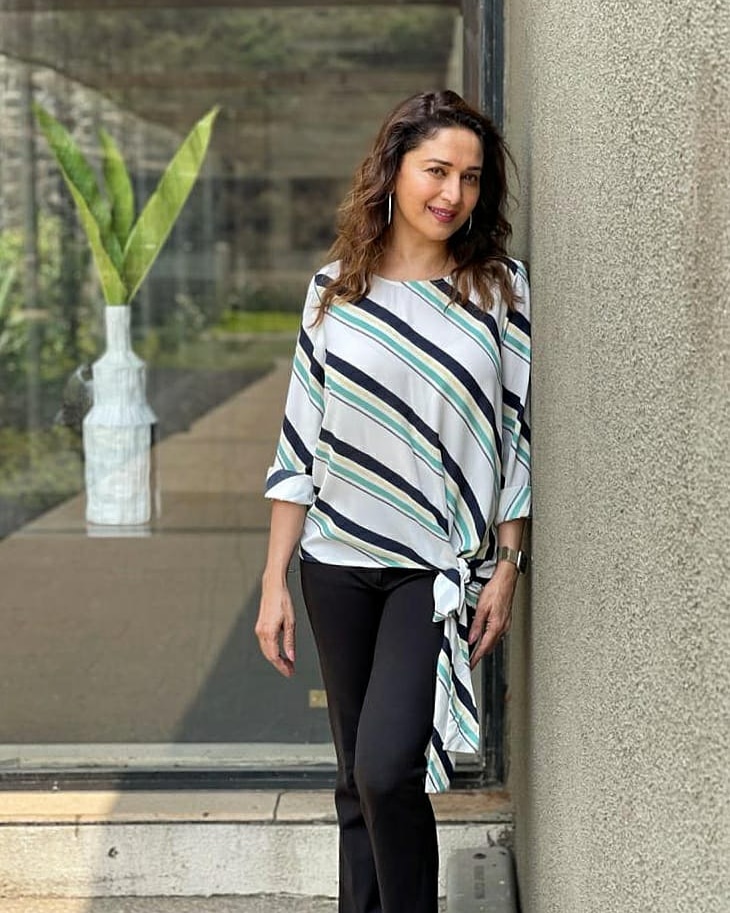 MadhuriDixit's tweet photo. "What you seek is seeking you"- Rumi https://t.co/ahMlj37CTc