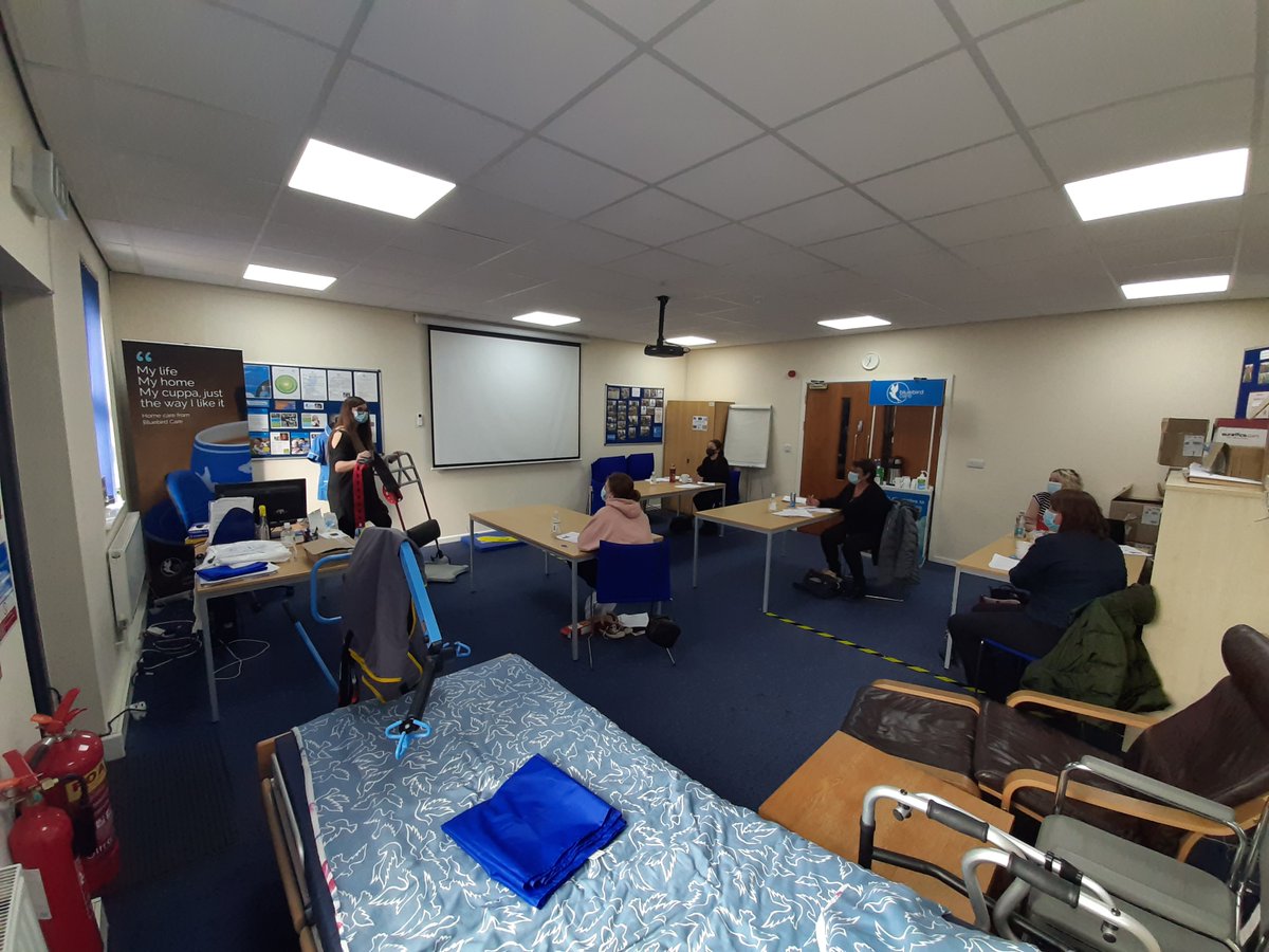 Our new Carers have completed induction. Welcome to the 
#DreamTeam Jacqui, Marie, Bethany, Seana and Lesley 💙

#BluebirdCare #Stafford #DreamTeam #Induction