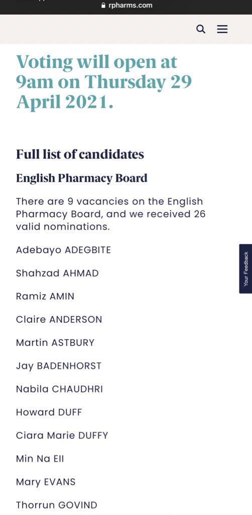 DigitalPhamcist's tweet photo. Dear @rpharms can I check re the Board elections, will the ballots identify how long someone has been on the Board to date or how many terms or even if they’re a current Board member?
#RPSElections #RPSepb
And how many votes will members have in the ballot? https://t.co/f9UU8Jjz1W