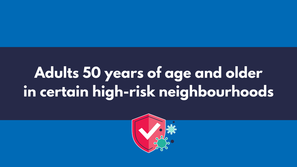 🔔🔔🔔
Pre-registration opens today for adults 50+ (born 1971 or earlier) in high-risk neighbourhoods:
- Vanier/Rockway
- Country Hills
- Alpine/Laurentian
- Victoria Hills/Cherry Hill
- Shades Mills
➡️ Map: regionofwaterloo.ca/neighbourhoods
➡️ More info: regionofwaterloo.ca/VaccinePreReg