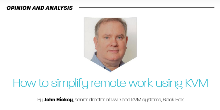 ScozzafavaDavid's tweet photo. Looking to simplify your remote #broadcasting? #KVM is up for the challenge. Check out a featured @TVBMagazine article with Black Box to learn more: https://t.co/bWk1KbAngW https://t.co/n1lf2xwy2g