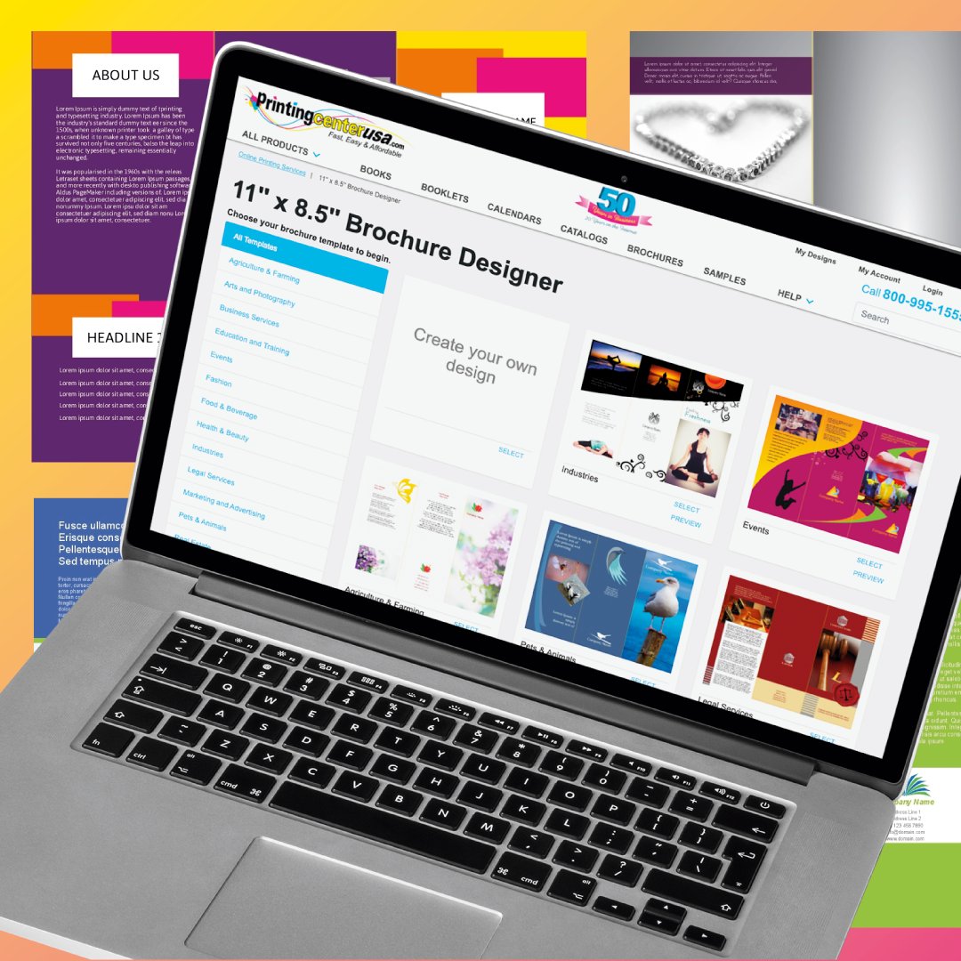 printcenterusa's tweet image. Our new online design tools gives our customers FREE graphics, templates, backgrounds, clipart, and more to create their own brochures, postcards, business cards and flyers! 
#printingservices #onlinedesigntools