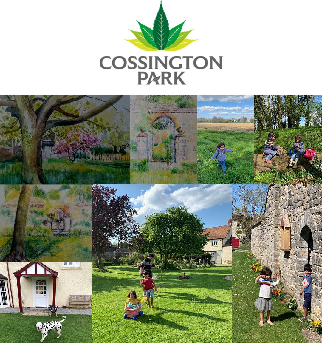 When Covid-19 restrictions have forced Cossington Park to close, we have invited local families and staff to visit our gardens, subject to careful social distancing control. Read more here: bit.ly/3fJDk5G #art #historic #family #home #countryretreat  #homefromhome