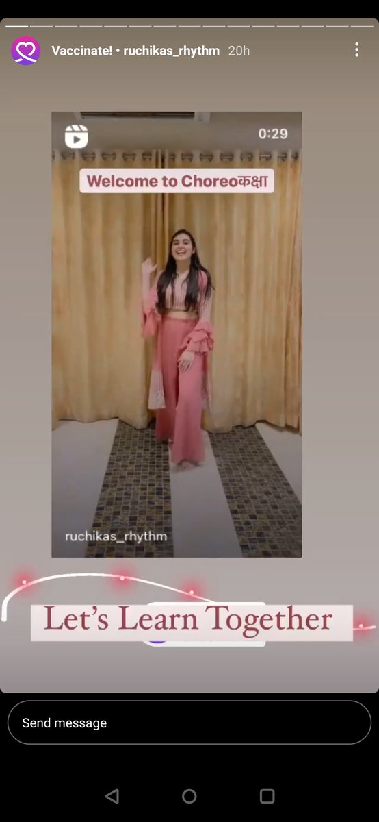 Instagram influencers using "let's get vaccinated" sticker behind hearts and flowers to trend their stories on IG is my digital marketing course of the day 😂😂