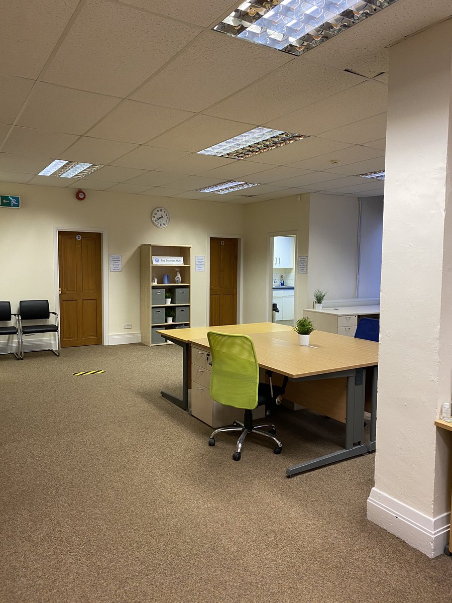 Bay Business Hub (@baybusinesshub) on Twitter photo Fed up of working from home?
We offer hot-desking and co-working space for as little as Β£20 per week. 4000sqft of furnished offices in the heart of Morecambe.
We're open 9am - 5pm.
Monday - Friday.
For more information:
Message us or
Email us at Baybusinesshub@gmail.com Fed up of working from home?
We offer hot-desking and co-working space for as little as Β£20 per week. 4000sqft of furnished offices in the heart of Morecambe.
We're open 9am - 5pm.
Monday - Friday.
For more information:
Message us or
Email us at Baybusinesshub@gmail.com