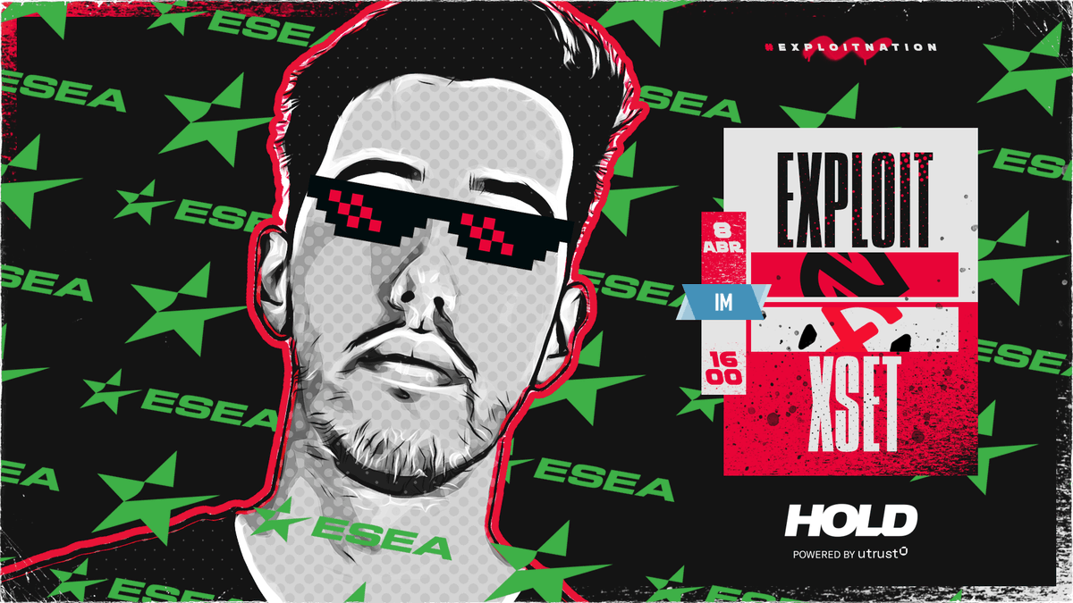 A nossa caminhada nos Playoffs da ESEA continua durante a tarde de hoje!

🏆 Playoffs <a href="/ESEA/">ESEA League</a> Intermediate
🆚 @XSETGAMING 
⏰ 16H00

#eXploitNation #HoldThatWin