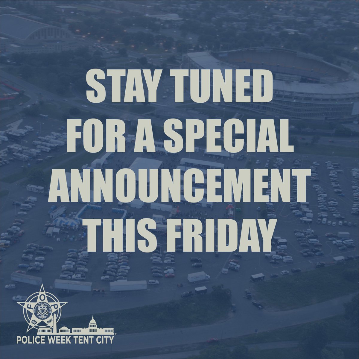 PoliceWeek Tent City tweet media