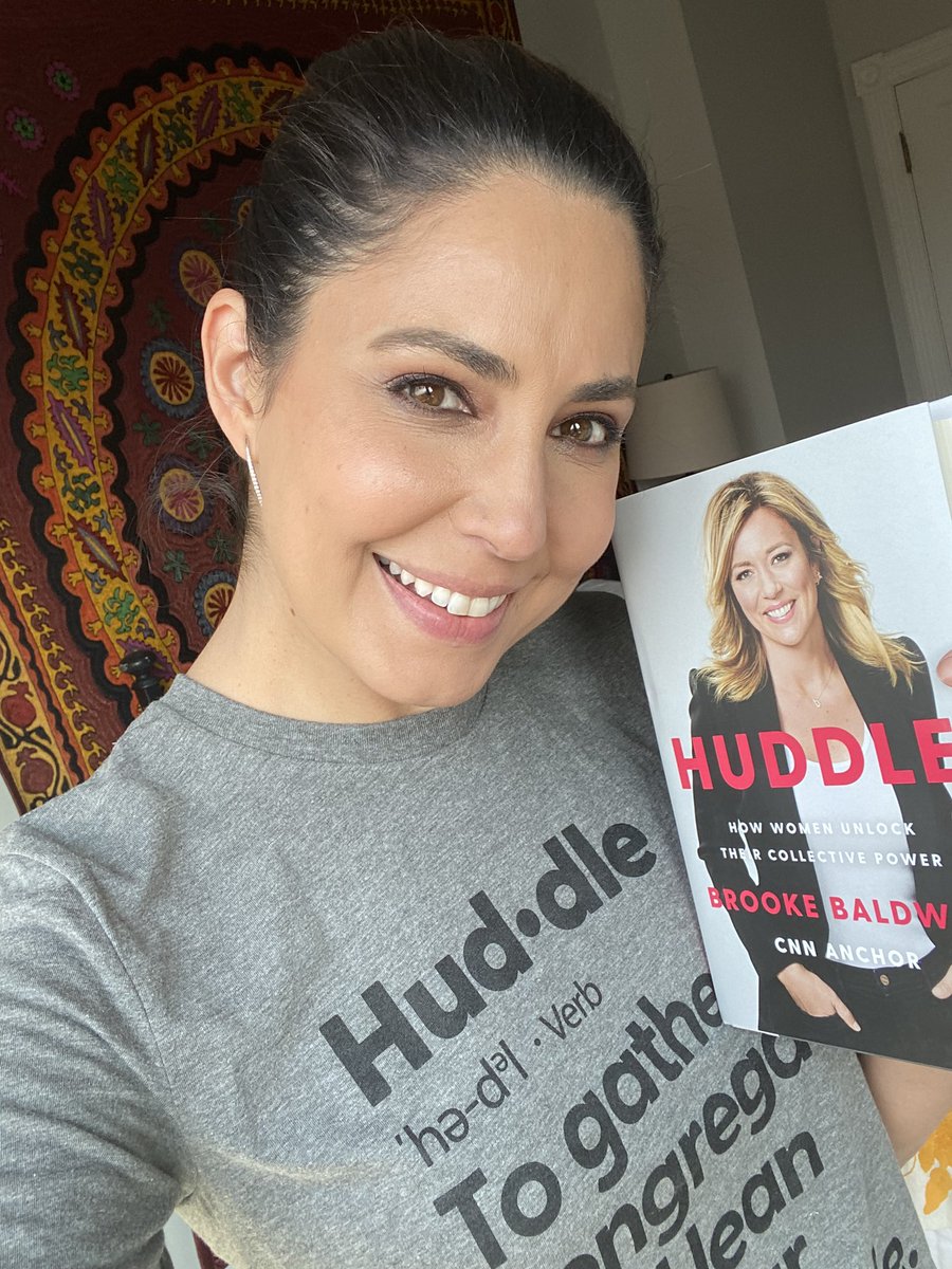 Cecilia Vega On Twitter Sending Huge Congrats To Brookebaldwin For Huddle Showing How Women Come Together To Get It Done The T Shirt Is Pretty Great Too Https T Co Mgy86h3drc