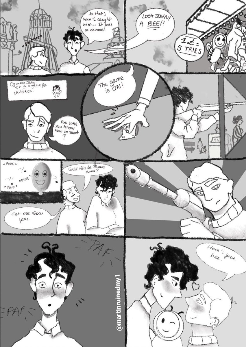 beautifulisntit's tweet photo. I really want to try and do more Sherlock comics type of drawings the one at the fair was kinda cute (I changed my @ but oh well) https://t.co/Ke60Hdnn8h