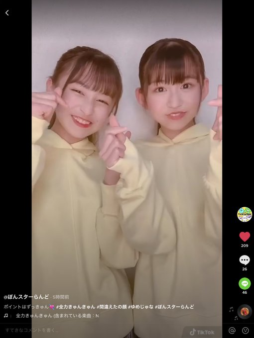 ゆめじゅなカレンダー（サイン入り） 野崎結愛 野崎珠愛 さくら学院