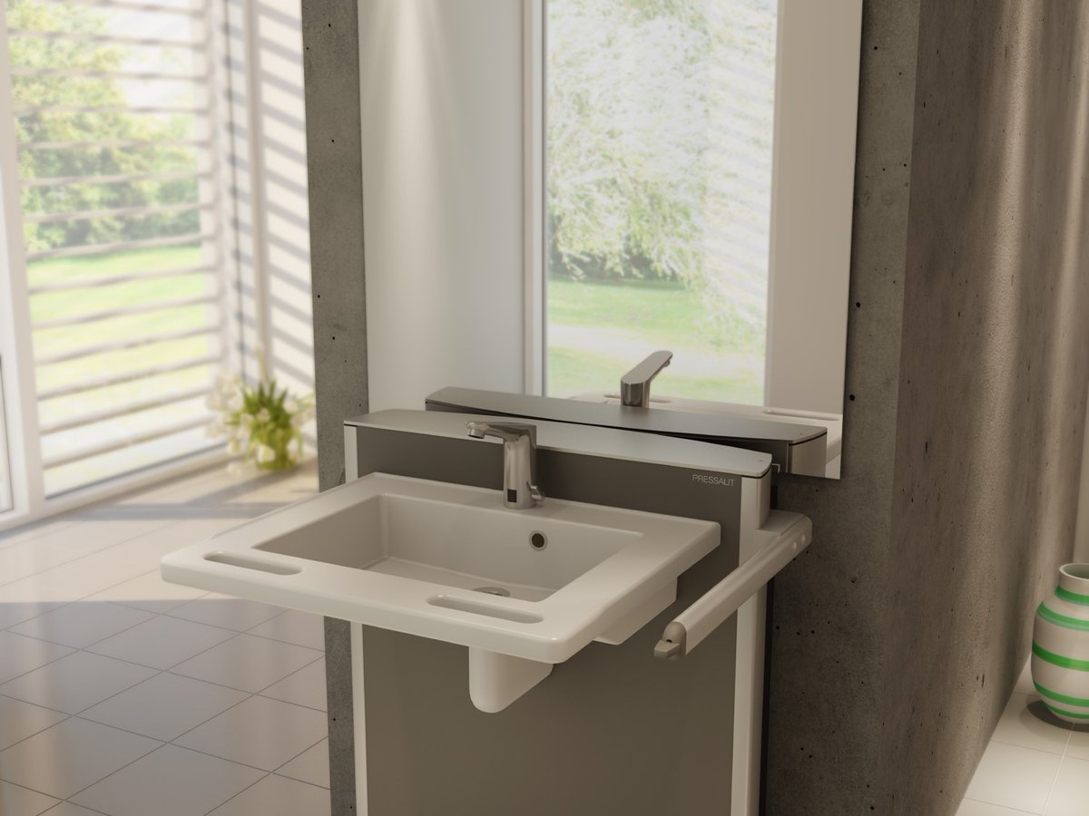 MulticareLtd's tweet photo. Stay #covidsecure and promote hand #hygiene with our Select Height Adjustable Basins!

The Select offers the ideal #hygeinesolution for disabled people to wash their hands at a comfortable height which can be adjusted using a simple lever. https://t.co/79CJ7YOIAA