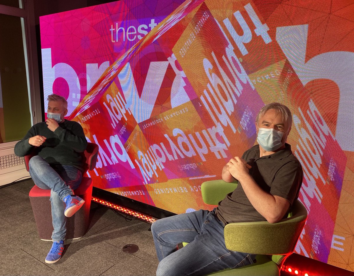 ⁦@lozcs⁩ tech to tech led talk ⁦<a href="/studiovenues/">thestudio...</a>⁩ #Bryght