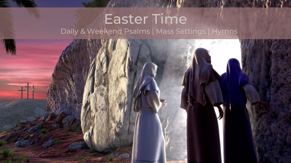 Easter Season is HERE!  Try a new weekend or weekday psalm - own it for life, print/share/project infinitely, and sing! 

👉 slmusic.org/music/year-b/
#EasterTime #DivineMercy #Pentecost #liturgicalmusic #Catholicmusic #Christianmusic