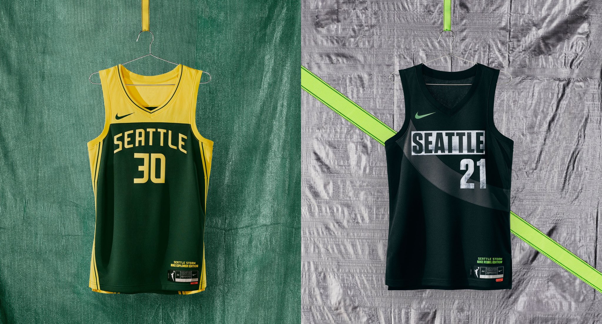 Seattle Storm WNBA jerseys