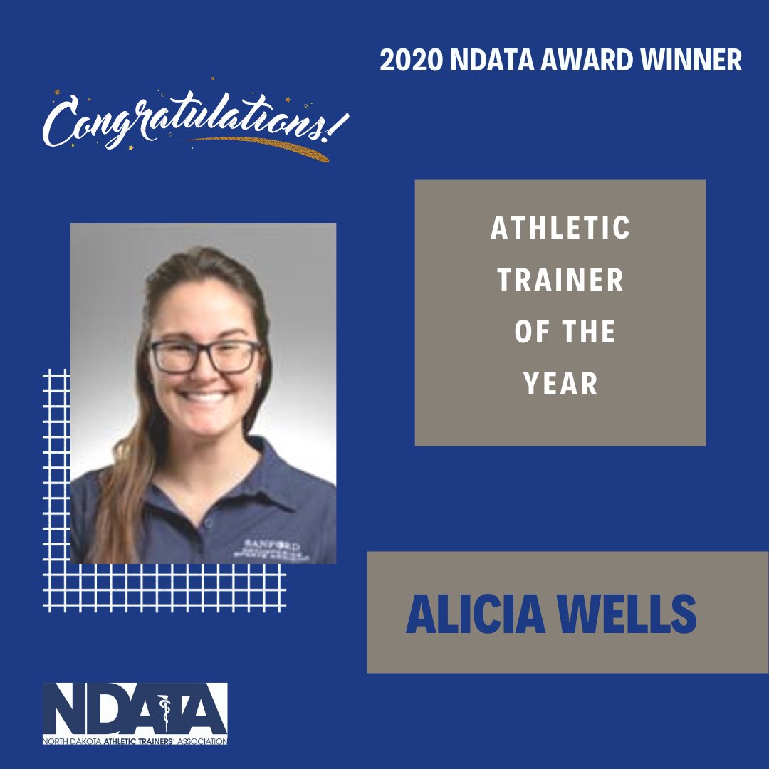 NoDakATA's tweet photo. Congratulations ⭐
2020 #AToftheYear
ALICIA WELLS
#NDATA #AWARDS
@SanfordHealth @umary https://t.co/ZadEUskNjd