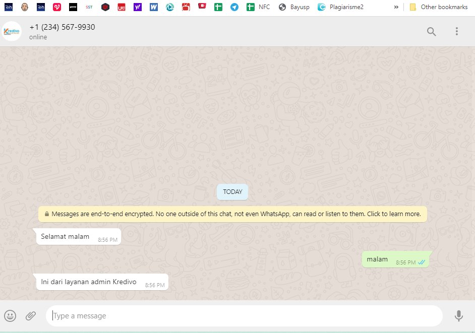 eeltian's tweet photo. @kredivo 

Hampir kena scam akun abal2 kredivo . mohon direport. @CareKredivo sudah reuqest ganti pin saya. gegara saya galfok. ada masalah kelebihan bayar tagihan, report nya malah ke akun abal2 @CareKredivo , Hati hati yang yang suka ngelamun cek and re check. https://t.co/OfEn5P33U1