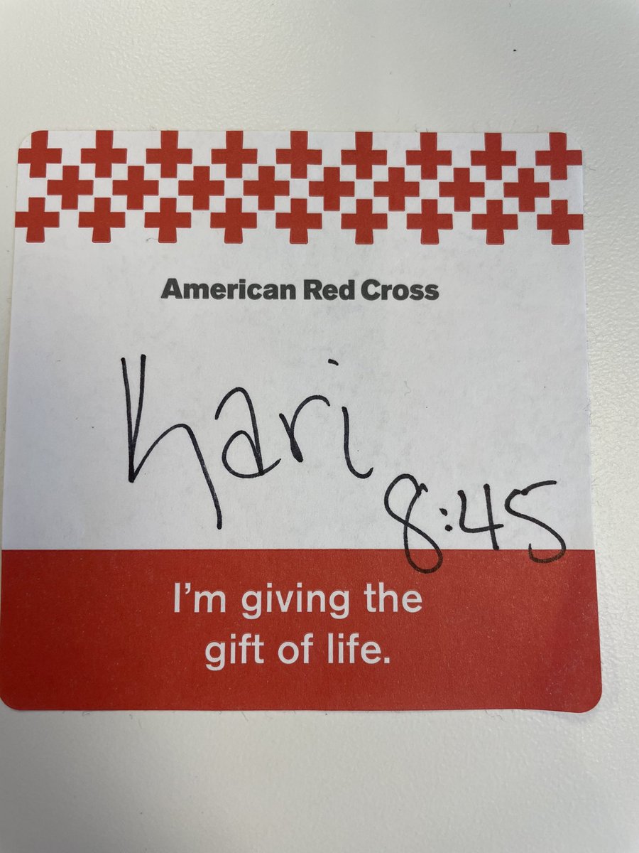 KariGrasee's tweet photo. Today I honored my late husband Mike by donating blood in his memory. Nice to see 2 other friends from BWS donating as well. If you you can consider donating blood. The need is great and it saves lives. https://t.co/5NjbqMvvrv