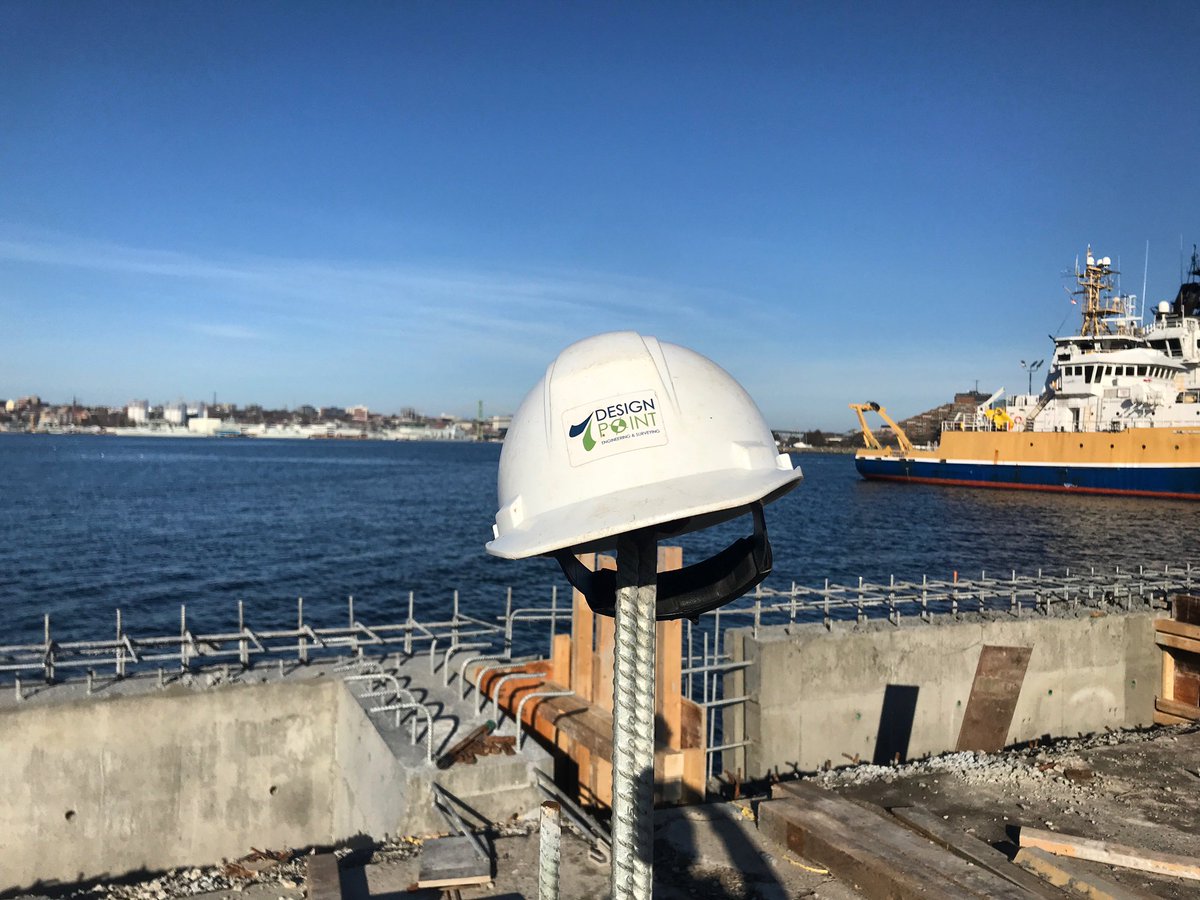 DesignPointEng's tweet image. Another beautiful day of pipe inspection at Dartmouth COVE! ☀️