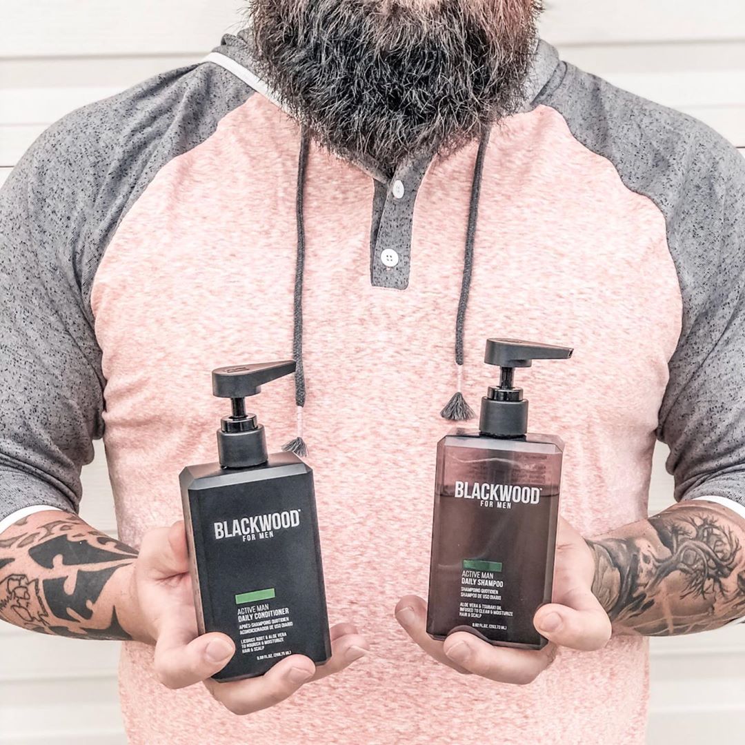 Blackwoodformen's tweet image. Get Active about softer healthier beard hair 🙌 #activeman
#CleanseRestoreProtect 💦🛠🛡
📷: @boymomster