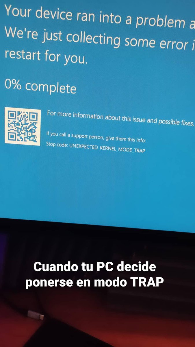 Mi PC ha decidido que hoy no hay streaming #twitch