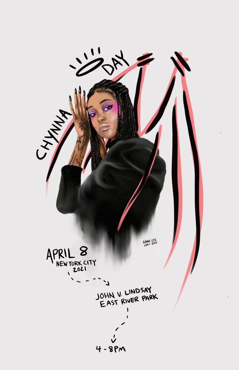 halfmoonbk's tweet photo. It’s been 1 year since the world lost @MadeInChynna and today in NYC we celebrate her legacy April 8th is official Chynna day. Everyone come out to John V. Lindsay East River Park 🎈#RIPCHYNNA https://t.co/GQwl5oTGKU