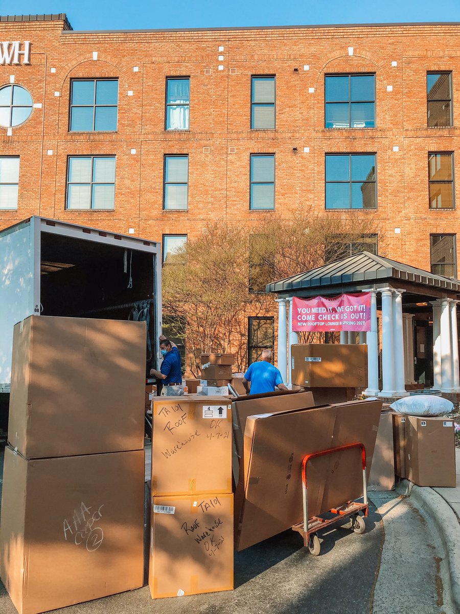 The furniture for the upgraded rooftop &amp; lobby is hereeee!! 

We can’t wait for the final reveal, stay tuned 🤩