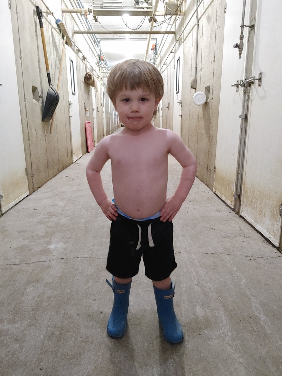 Boss showed up to give us shit.