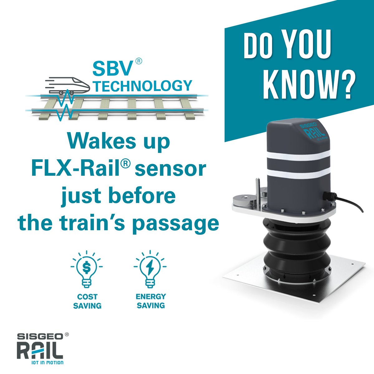 LSisgeo's tweet photo. FLX-Rail®, specially developed for the #railway swing #monitoring, automatically and continuously measures the maximum vertical deformation of the #rail at each passage of a #train.

Discover more: https://t.co/9ZQZNOtlkq

Contact us at info@sisgeo.com https://t.co/KxBX3chnf2