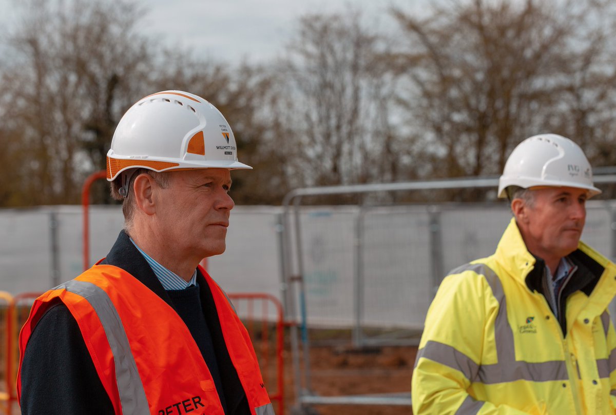InspiredLifeUK's tweet photo. Here's a behind-the-scenes look at yesterday’s sod cutting ceremony at Millfield Green!

Shaun Whelan, Construction Director at Inspired Villages, said:
 
“We are very excited to be delivering the UK’s first net-zero carbon retirement village with @WillmottDixon.”

#Retirement https://t.co/eww6V2MhP5