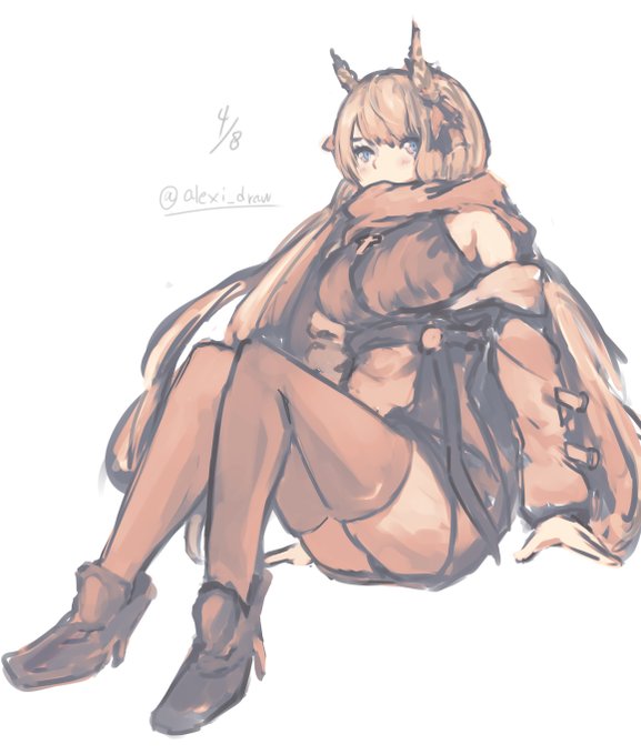 #アズレン版深夜の真剣お絵かき60分一本勝負 
ヴィクトリアス
(グラデーションマップよくわからなくて15分くらい過ぎました💦) 