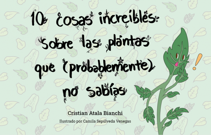 exploravalpo's tweet image. En el mes del libro📚, les compartimos uno muy interesante: "1⃣0⃣ cosas increíbles sobre las plantas que (probablemente) no sabías" del Dr Cristian Atala Bianchi de @pucv_cl e ilustrado por Camila Sepúlveda Venegas explora.cl/valparaiso/dat… #CulturaCientífica #Valparaíso