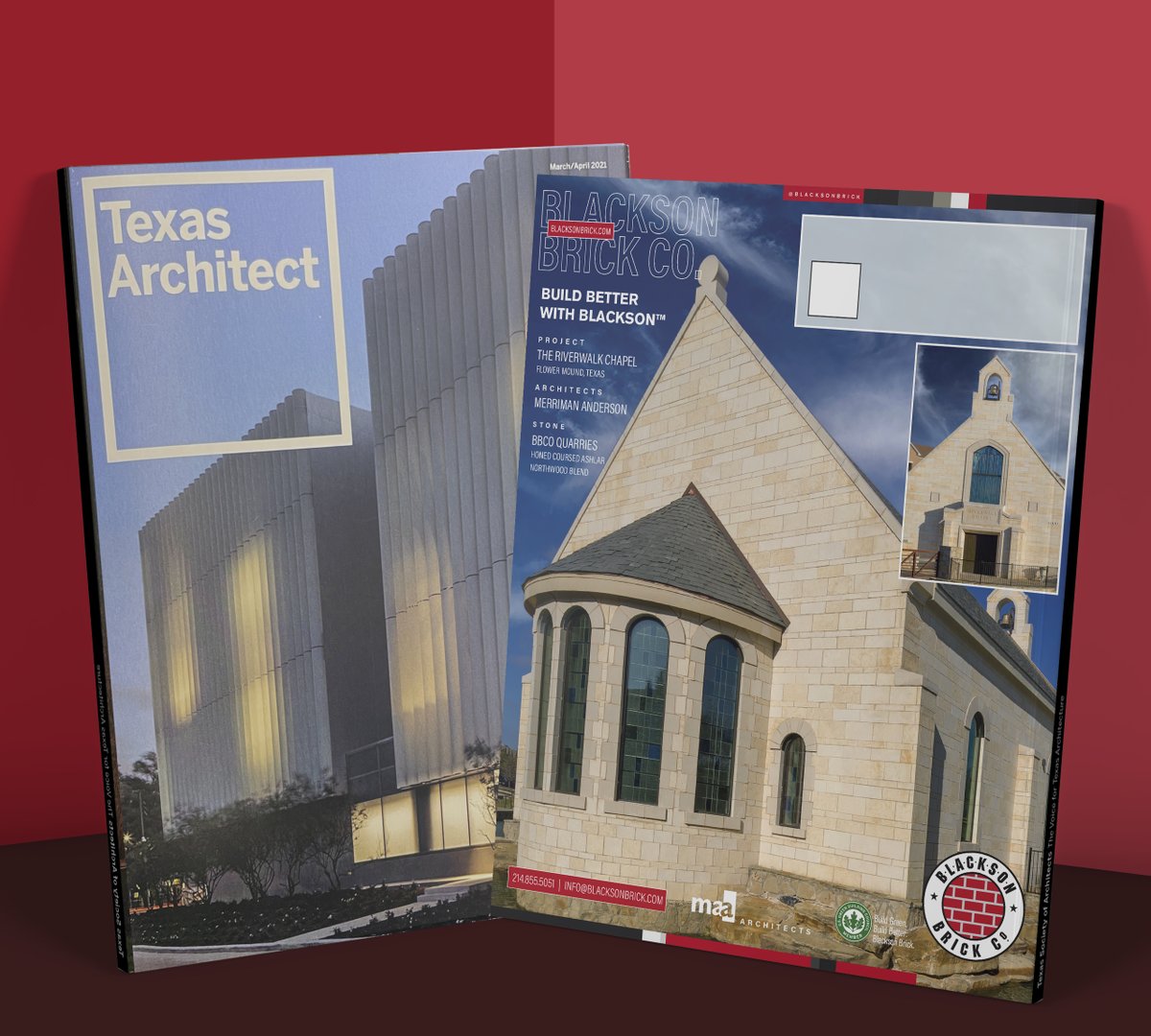 BlacksonBrick's tweet photo. #buildbetterwithblackson Thursday readings with Texas Society of Architects/AIA Magazine.
Project:
The Riverwalk Chapel, Flower Mound, Texas
Architects:
Merriman Anderson
Stone: BBCO Quarries
#architecture #design #project https://t.co/WY7o6KA9BB