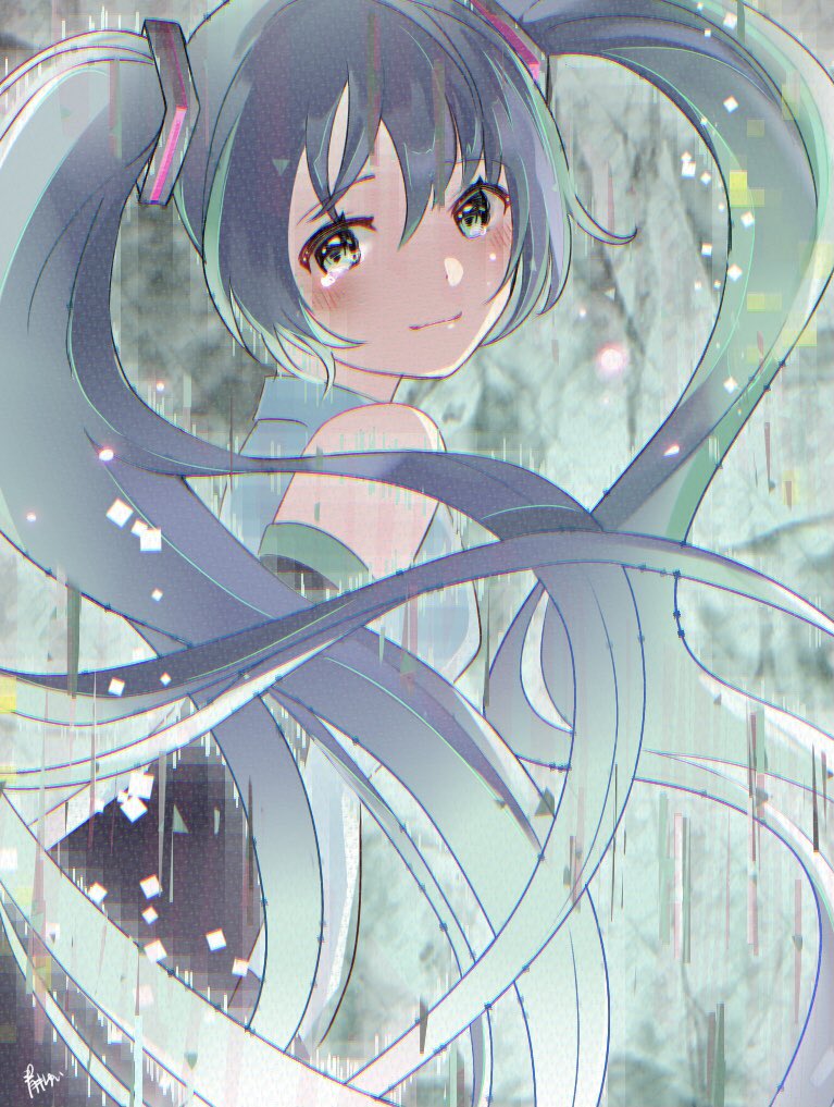 98日目 初音ミクの消失 Cosmo 暴走p 100曲ボカロ絵チャレンジ