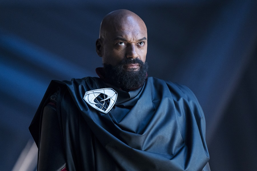 With Krypton Johns blocked a black actor from playing the lead protagonist, but did allow for a black man to play the lead antagonist even though he's an ancestor of Michael Shannon's Zod.