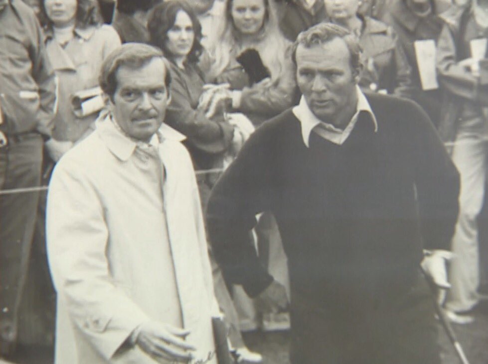 VolNetwork's tweet photo. John Ward and Arnold Palmer at an exhibition in Knoxville in the mid 70’s...
#ThrowbackThursday
#VolsThrowbackDebitCard
@FirstHorizonBnk https://t.co/KOv4kIKG00