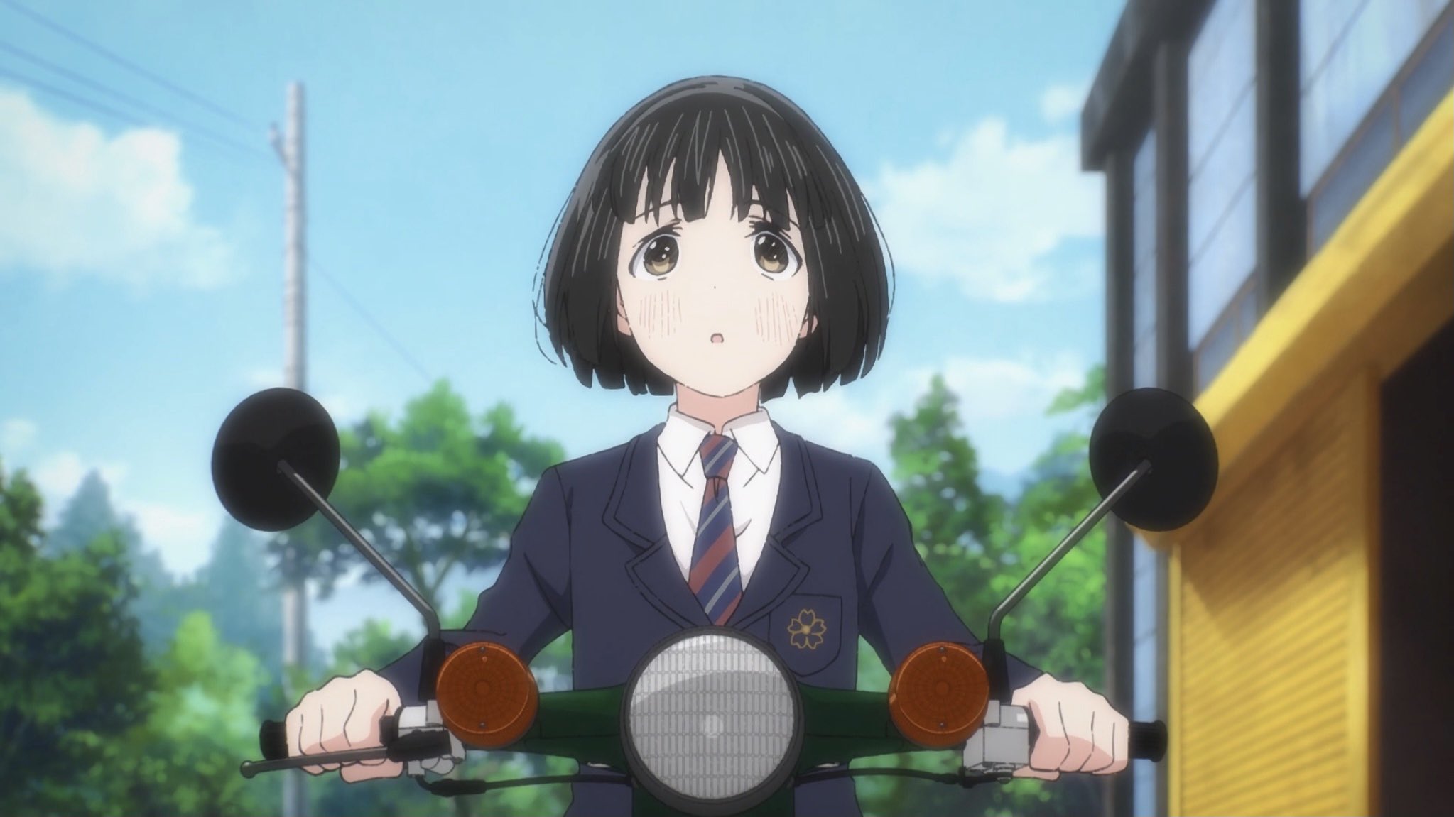 イータ スーパーカブ 1話 無音も音楽 音 音楽 が良いね クラシックなピアノが良い味を出してるが ほぼ環境音と効果音での構成に驚き この世界を感じてみろと言わんばかり あと基本グレーな明度だが カブに乗る時は世界が色付く演出がエモい 家 イータ スーパーカブ 1話 無音も音楽 音 音楽 が良いね クラシックなピアノが良い味を出してるが ほぼ環境音と効果音での構成に驚き この世界を感じてみろと言わんばかり あと基本グレーな明度だが カブに乗る時は世界が色付く演出がエモい 家