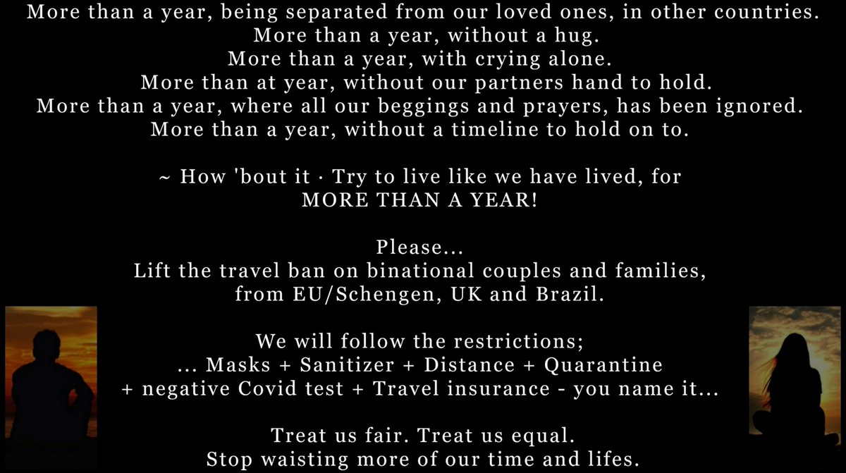 #LoveIsNotTourism <a href="/Loveisnecessity/">Love Is Not Tourism USA 🇺🇸</a>
<a href="/LOVEISNOT_T_USA/">Love Is Not Tourism USA 🇺🇸</a>
#liftthetravelban <a href="/POTUS/">President Donald J. Trump</a> <a href="/FLOTUS/">First Lady Melania Trump</a> <a href="/VP/">Vice President JD Vance</a> <a href="/PressSec/">Karoline Leavitt</a> <a href="/WHO/">World Health Organization (WHO)</a> <a href="/WhiteHouse/">The White House</a>
 @WHCOVIDResponse <a href="/CDCgov/">CDC</a> <a href="/CDCDirector/">CDC Director</a>
 <a href="/CDCtravel/">CDC Travel Health</a>  
#HumanRights
<a href="/hhrjournal/">Health&HumanRights</a>
<a href="/humanrights/">HumanRights.com</a>
<a href="/EURightsAgency/">EU Fundamental Rights ➡️ #HumanRights</a> pic.x.com/wdRfU844xv
