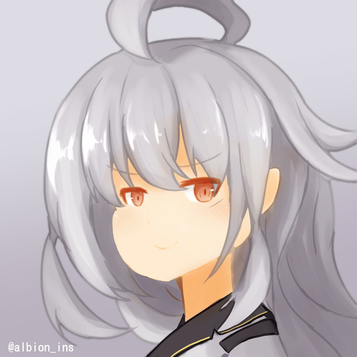 艦これ ガングート アイコン風です 1hm ガングート 艦これ版深夜の真剣お あるびおん 1週チャレンジ中 のイラスト