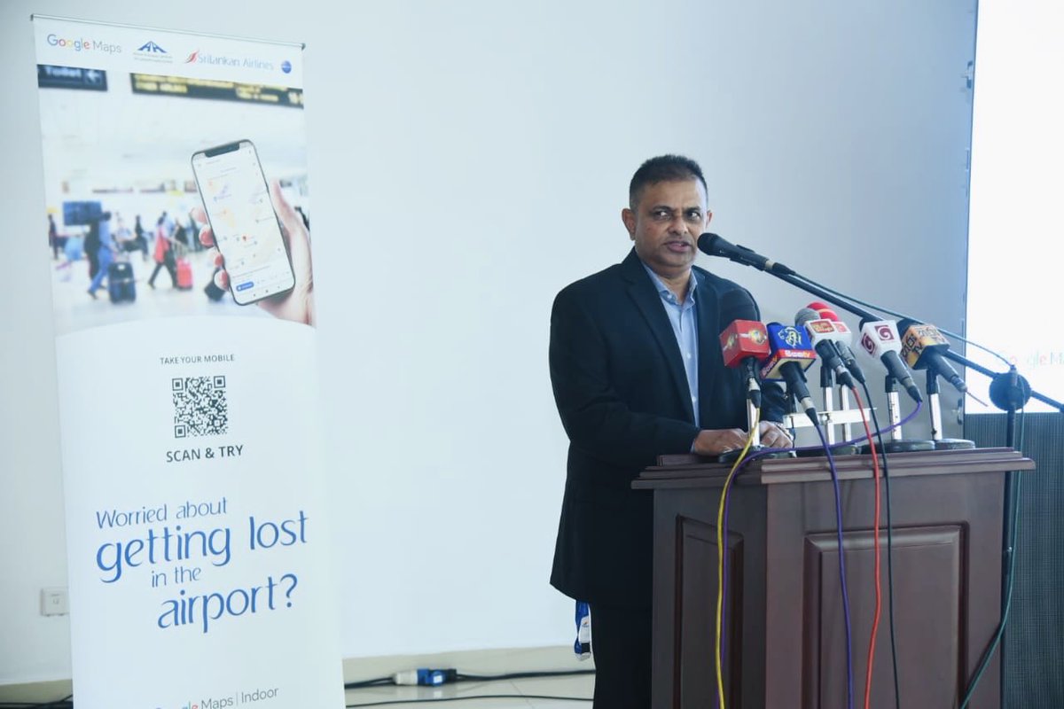 BIA_SriLanka's tweet photo. Inside of BIA goes live on Google Indoor Maps!

Google Indoor Maps was launched @BIA_SriLanka today, becoming the 1st indoor facility to enable this feature in Sri Lanka. @flysrilankan and Airport &amp; Aviation Services (SL) (Pvt) Limited teamed up in this remarkable joint project. https://t.co/c9RsSBYX0H